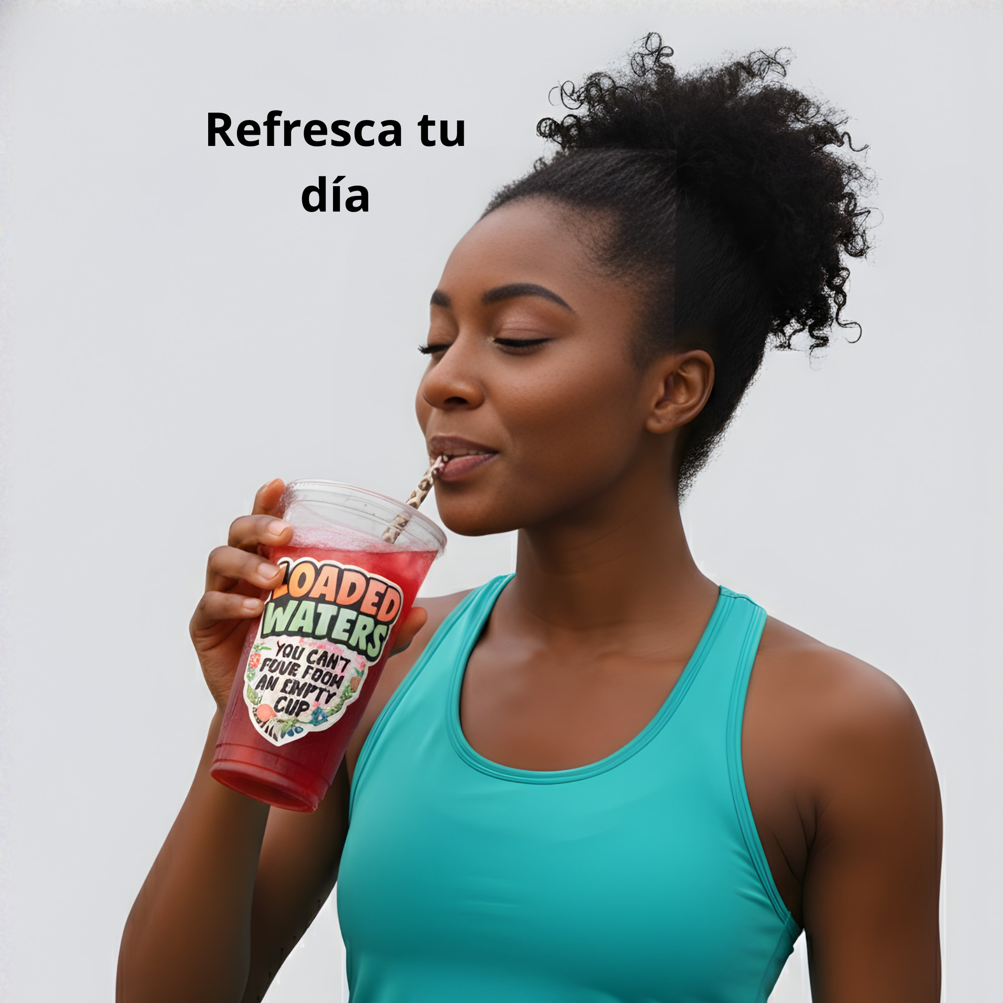 Loaded Waters™ – Bebida Energética en Polvo con 200 mg de Cafeína Natural Sin azúcar  • Sin gluten  • Energía limpia y refrescante